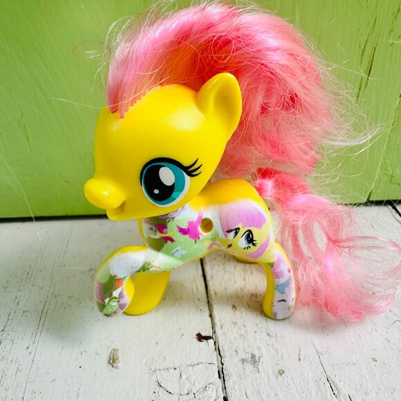 My Little Pony The Movie Fluttershy Reboot Action Figure Fluttershy Pony - Picture 2 of 8